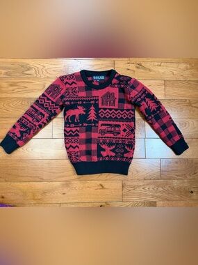 Kiel James Patrick Kids ‘Great Adventure’ Holiday Sweater NWOT